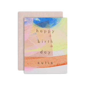 Moglea Birthday Cutie Card