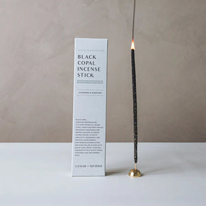 Cedar & Myrrh Black Copal Incense Stick