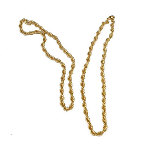 Dea Dia Grandmas Gold Rope Chain Necklace