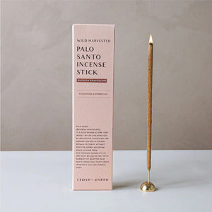 Cedar & Myrrh Palo Santo Incense Stick